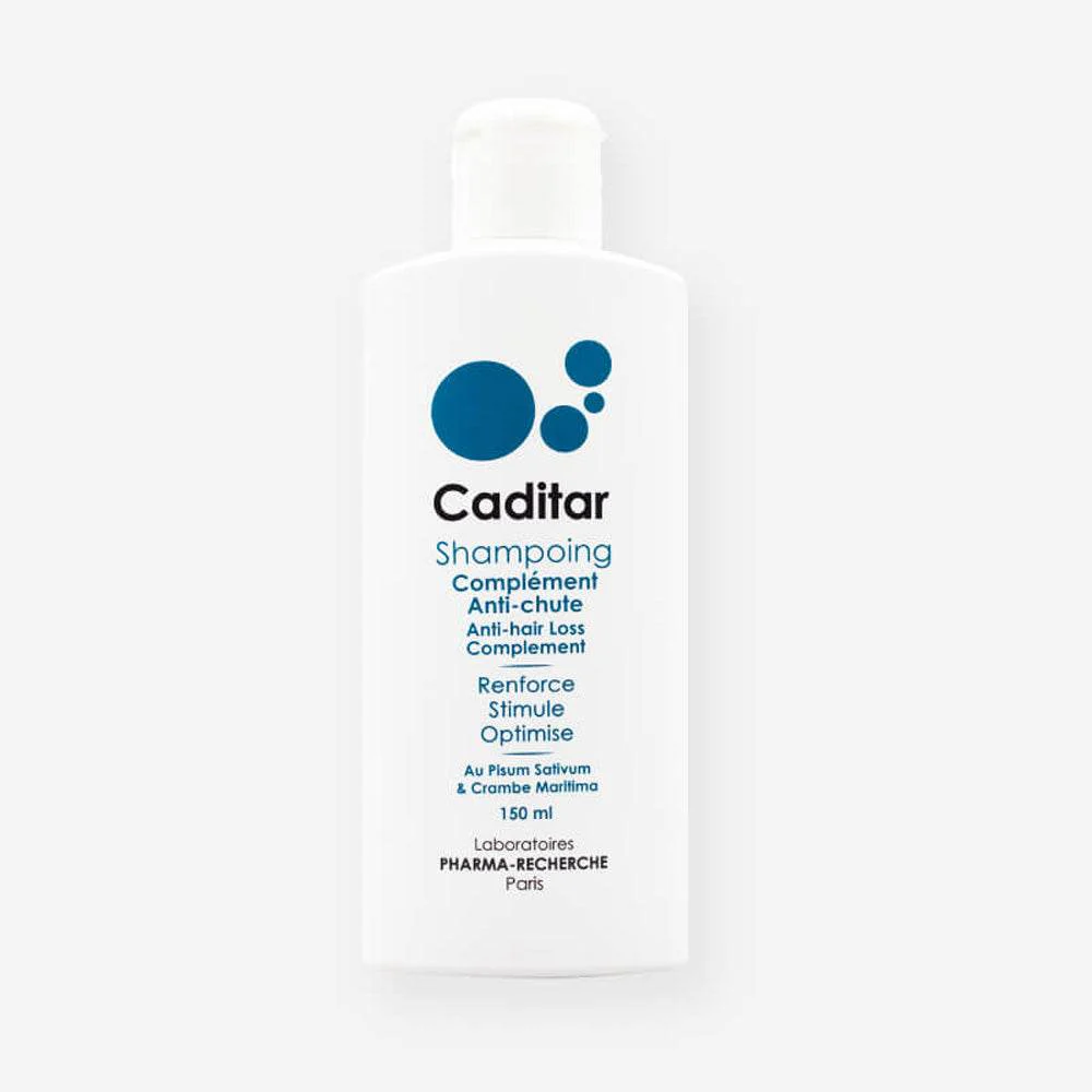 CADITAR Shampooing Complément Anti-Chute 150ml Shampooing Fortifiant Stimulant Croissance Cheveux Fragilisés