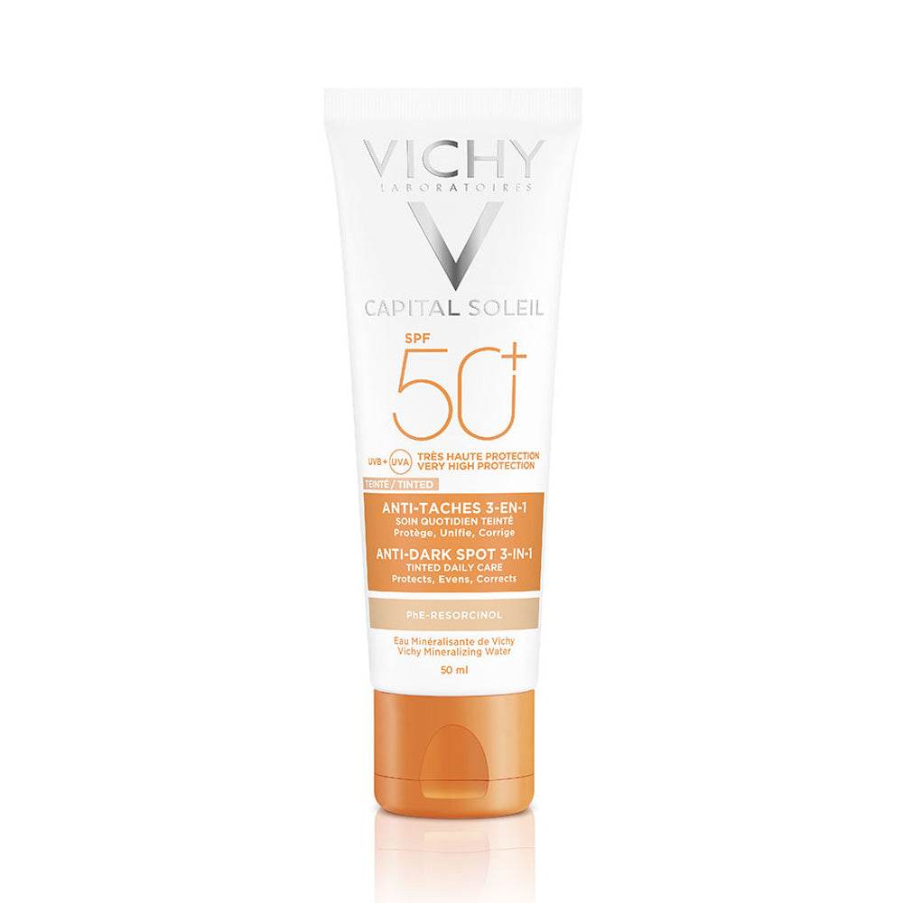 VICHY Capital Soleil Soin Anti-Taches Teinté 3-en-1 SPF50+ 50ml