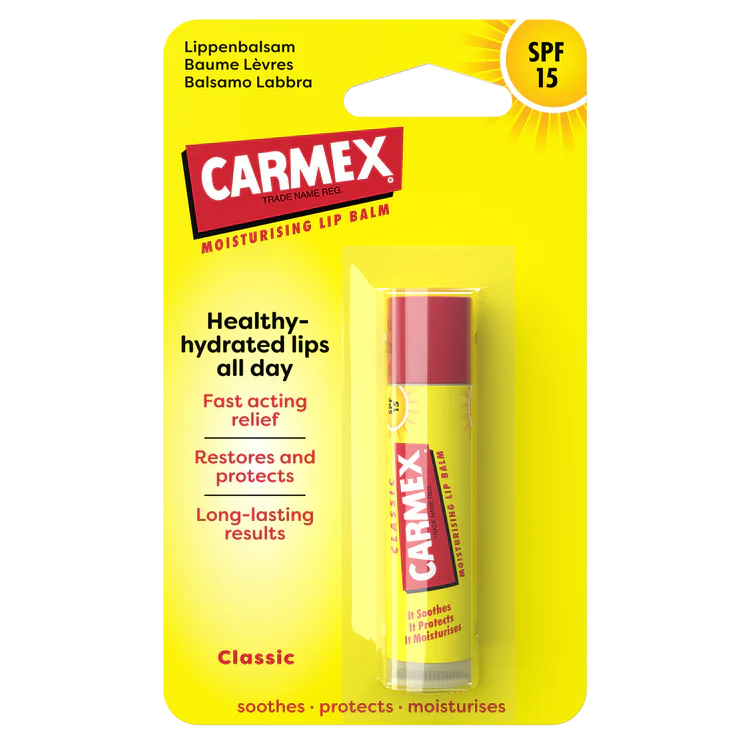 CARMEX Baume à Lèvres Hydratant Classic Lip Balm 4,25g Pot Iconique Répare Protège