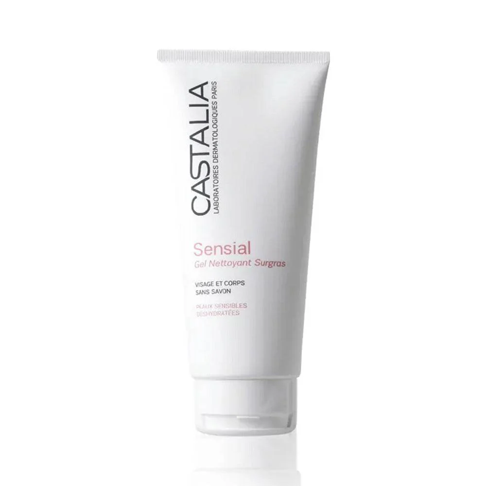 Castalia Sensial Gel Nettoyant Surgras visage et corps 200ml