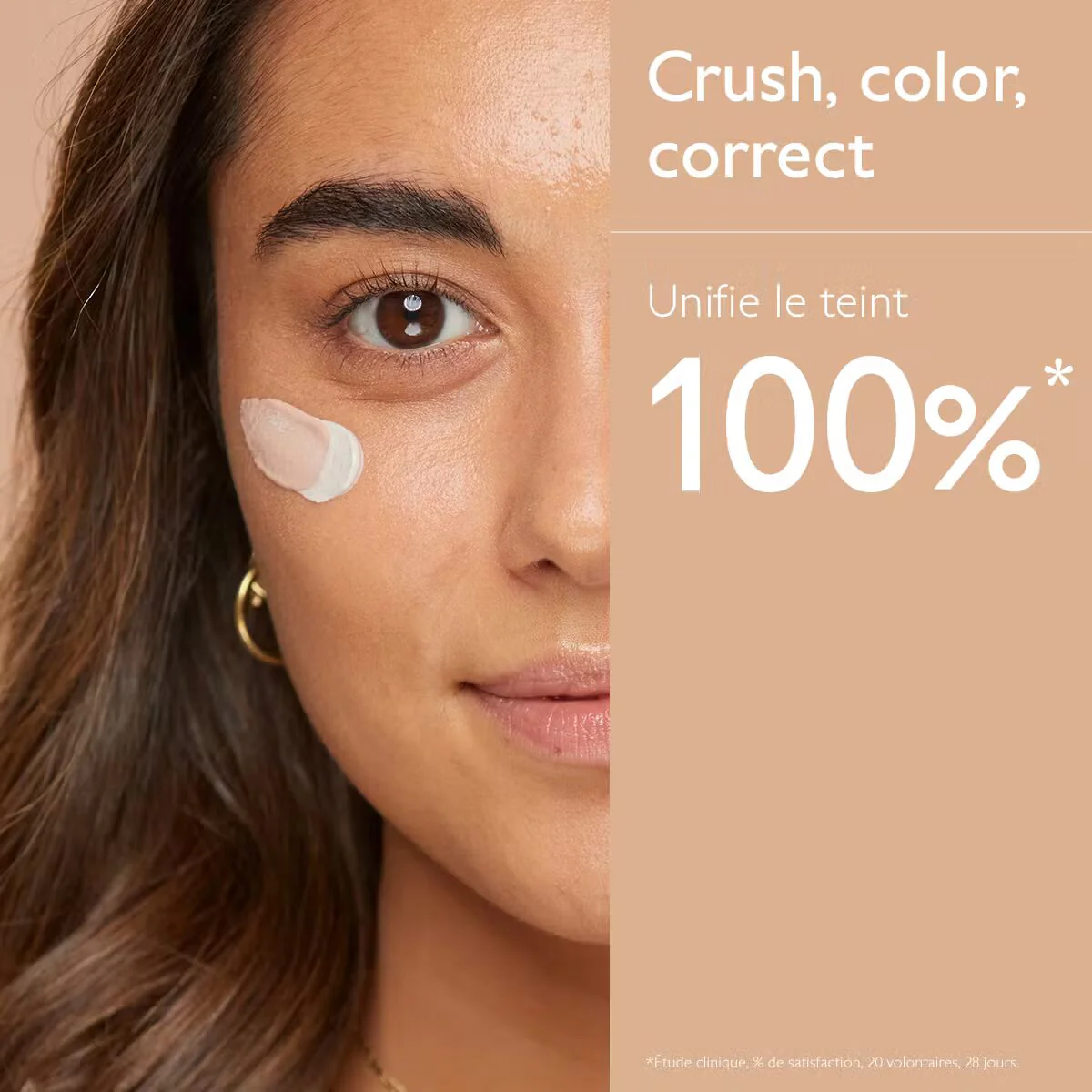 CAUDALIE Vinocrush Crème Teintée 3 Tan 30ml Teint Naturel Hydratation 24H Couvrance Légère - Image 3
