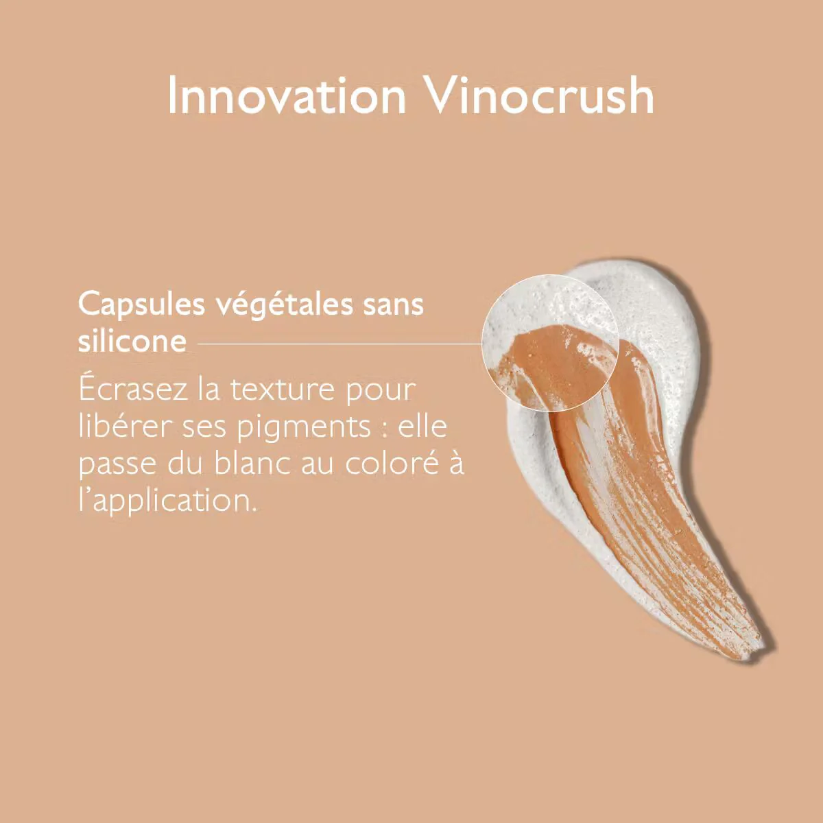 CAUDALIE Vinocrush Crème Teintée 3 Tan 30ml Teint Naturel Hydratation 24H Couvrance Légère - Image 4