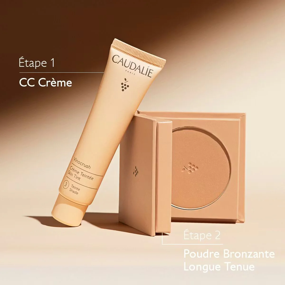 CAUDALIE Vinocrush Poudre Bronzante Longue Tenue 8.5g Effet Hâlé Naturel Texture Soyeuse Fini Lumineux Maquillage Teint - Image 4