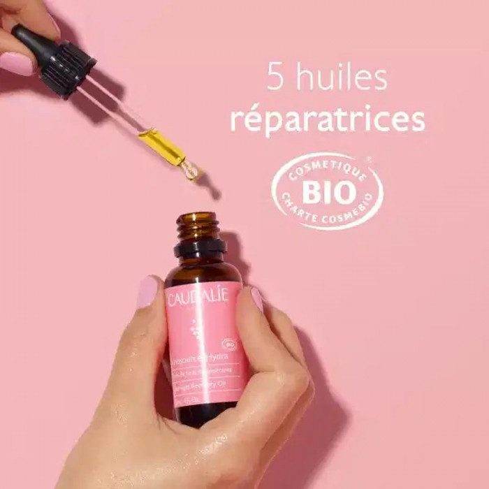 Caudalie Vinosource-Hydra Huile de Nuit Régénérante 30ml - Image 3