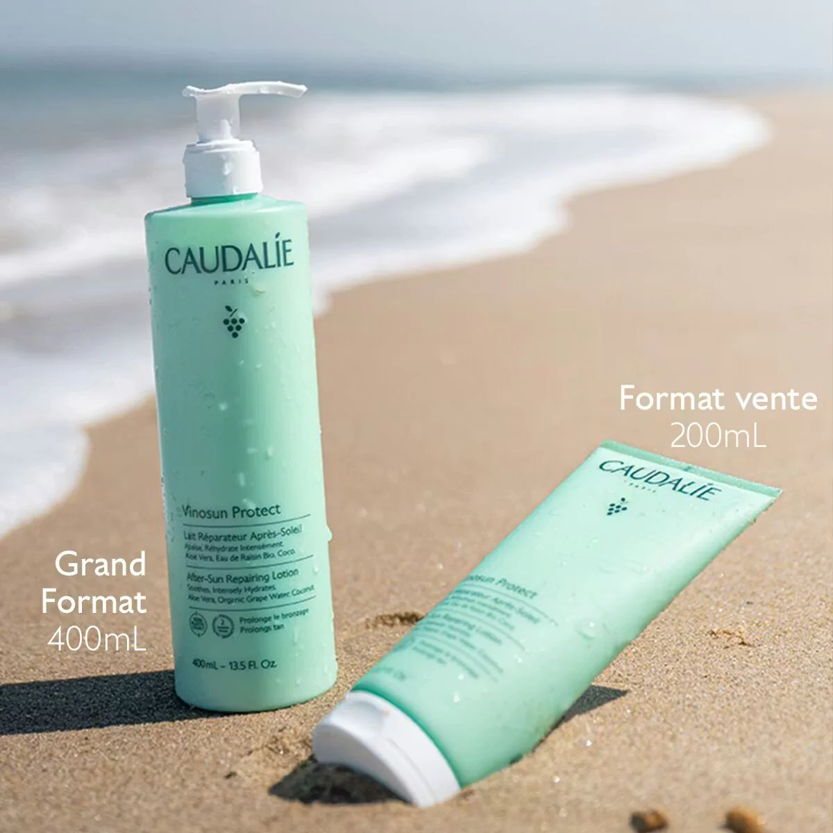 CAUDALIE Vinosun Protect Lait Réparateur Après-Soleil 200ml Hydratation Intense Apaisement Immédiat Réparation Cutanée - Image 5