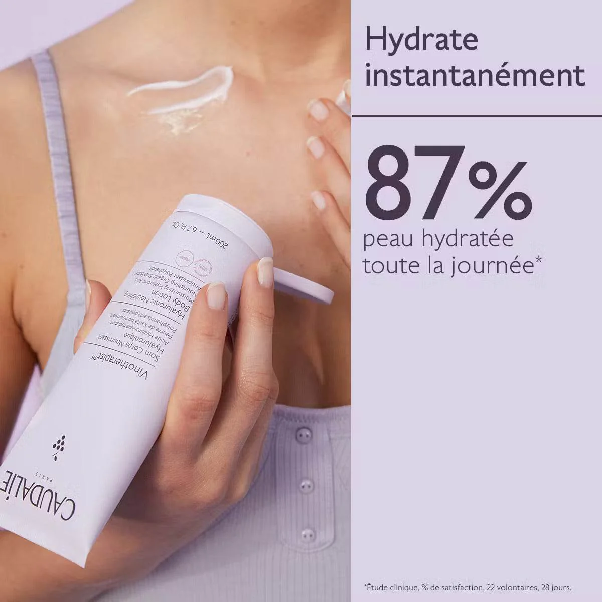 Caudalie Vinotherapist Soin Corps Nourrissant Hyaluronique 200ml - Image 2