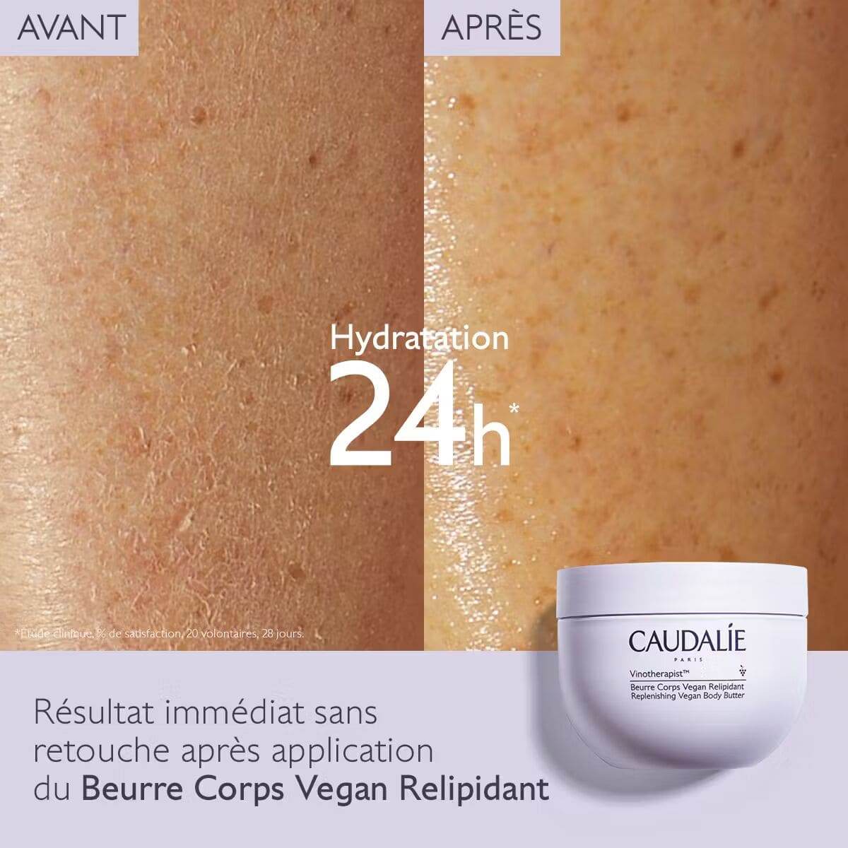 Caudalie Vinotherapist Beurre Corps Vegan Relipidant 250ml - Image 3