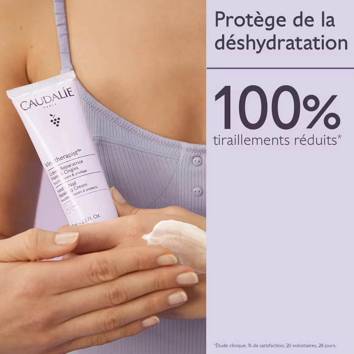 Caudalie Vinotherapist Crème Réparatrice Mains et Ongles 75ml - Image 2