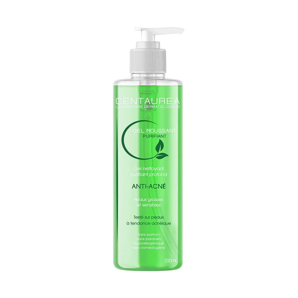 Centaurea Gel Moussant Purifiant Anti-Acne 200ml