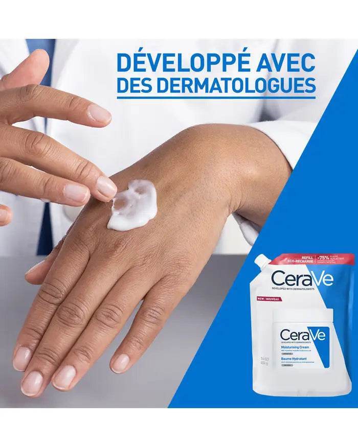 CeraVe Baume Hydratant Eco-Recharge 454g - Hydratation Intense & Barrière Protectrice - Image 3