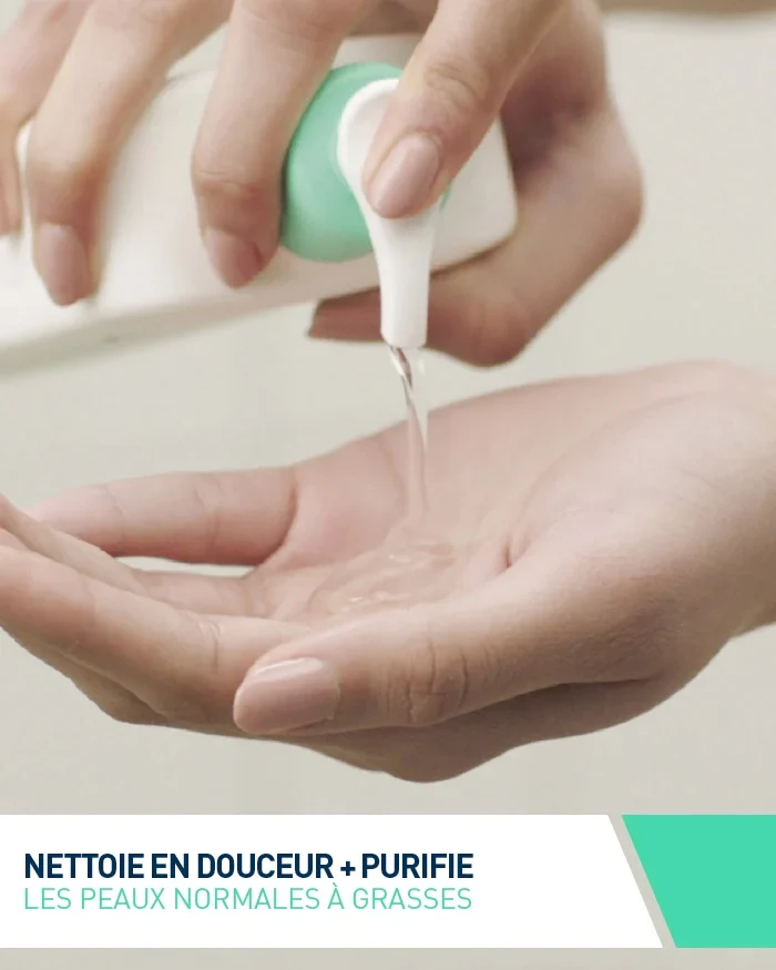 CeraVe Gel Moussant Nettoyant 473ml Peau Normale Grasse - Image 5