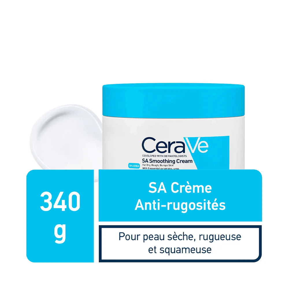 CERAVE SA Crème Anti-Rugosités Lissage Intensif Acide Salicylique 3% Céramides Exfoliation Douce Peau Lisse Kératose Pilaire Corps - Image 2