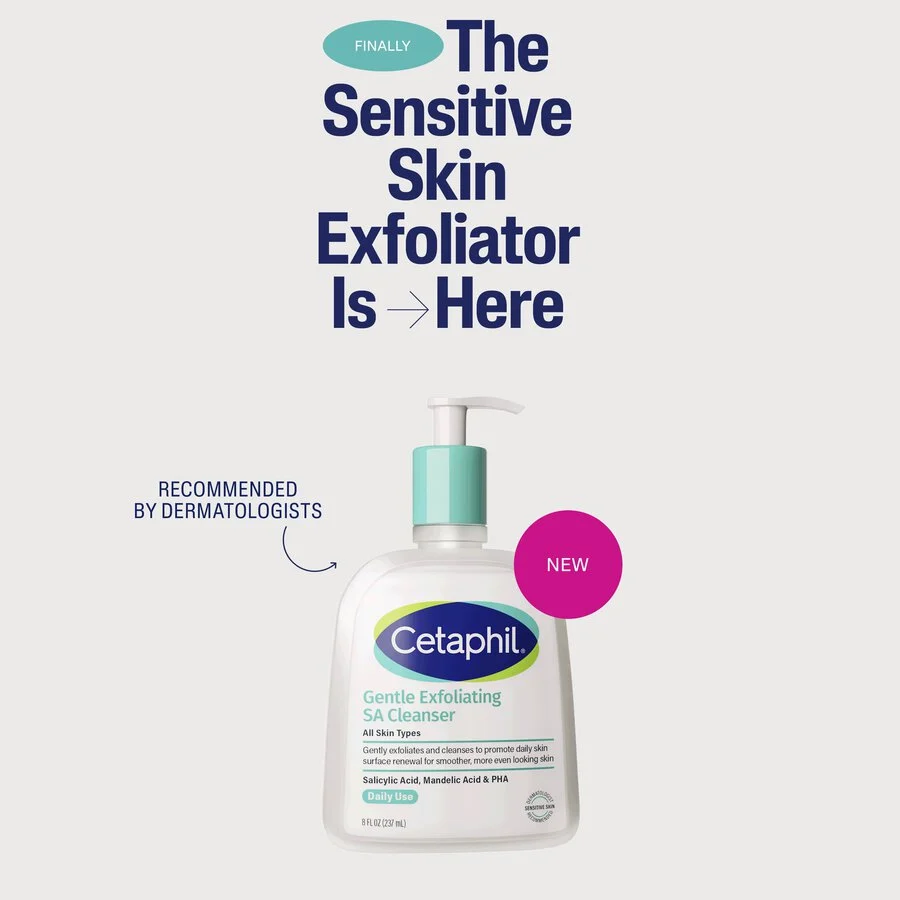 Cetaphil Gentle Exfoliating SA Cleanser 236ml - Image 2