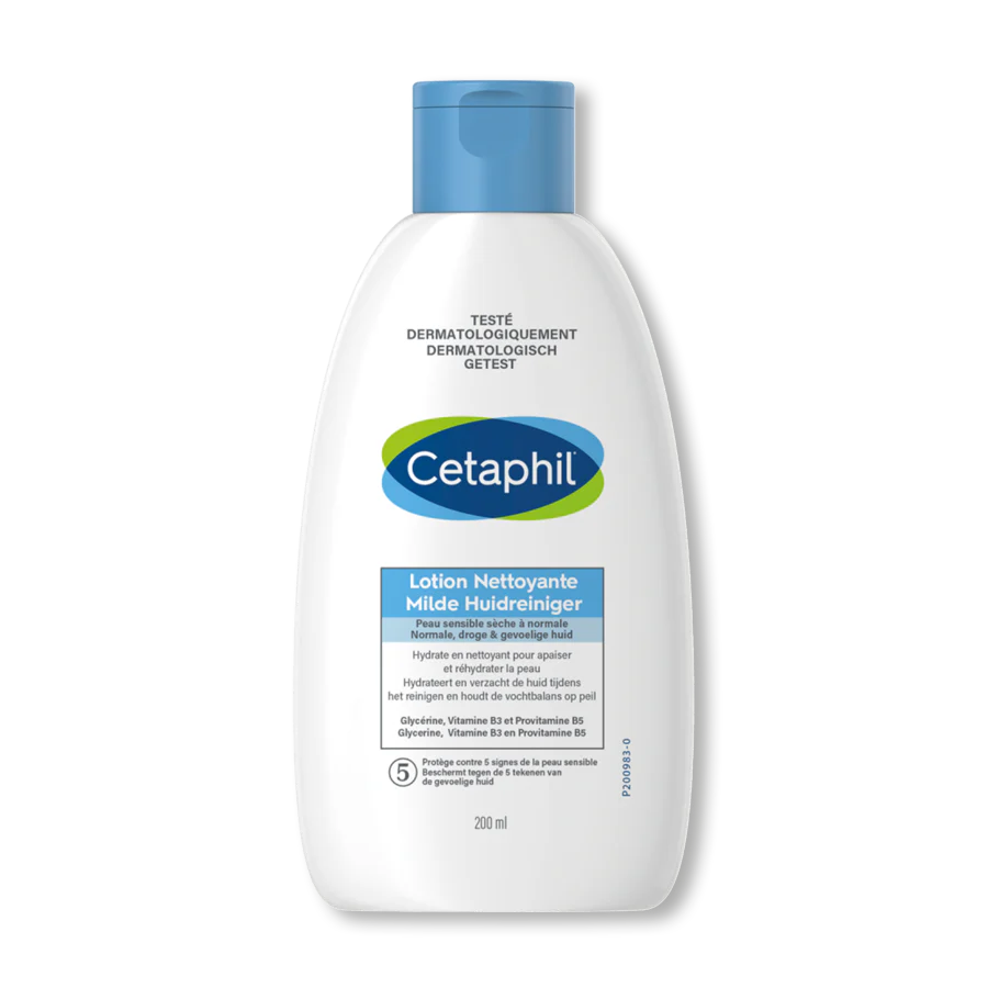 Cetaphil Lotion Nettoyante 200ml Douceur Absolue Peaux Sensibles Sans Savon - Image 2