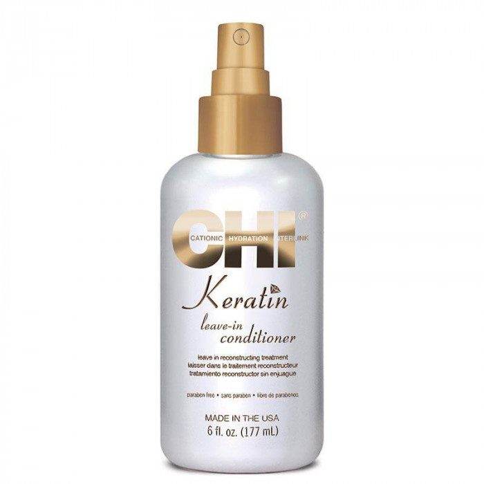CHI Keratin Leave-In Conditioner 177ml - Soin Sans Rinçage Réparateur