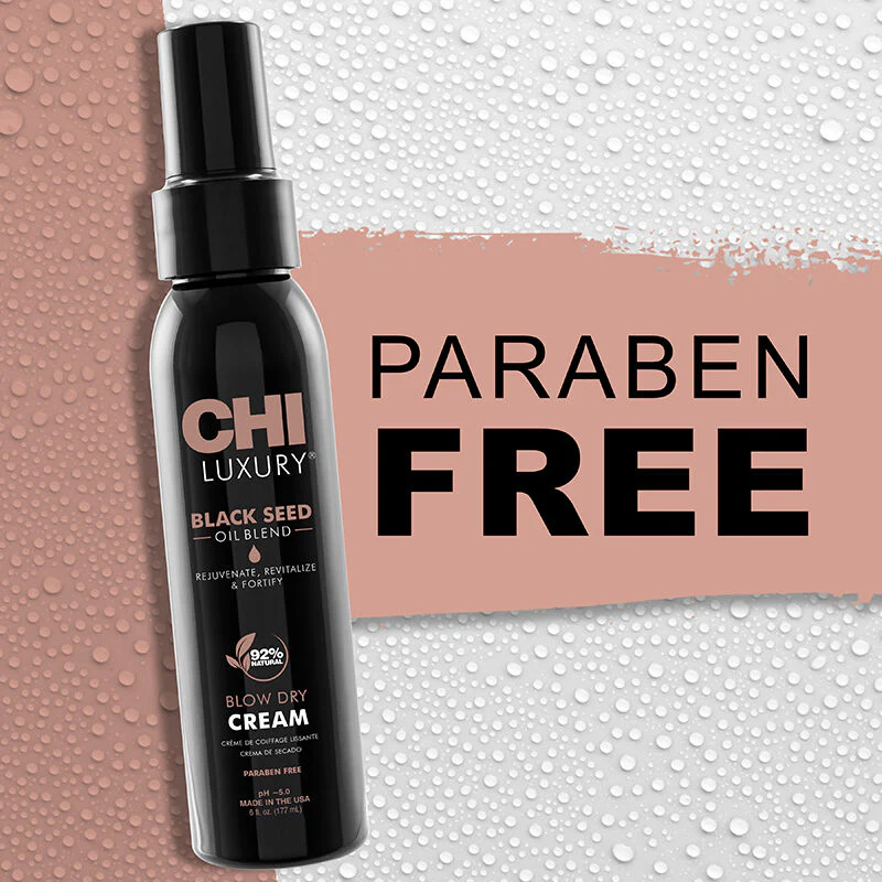 CHI Luxury Black Seed Oil Crème Brushing 177ml Crème Coiffage Séchage Protection Chaleur - Image 5