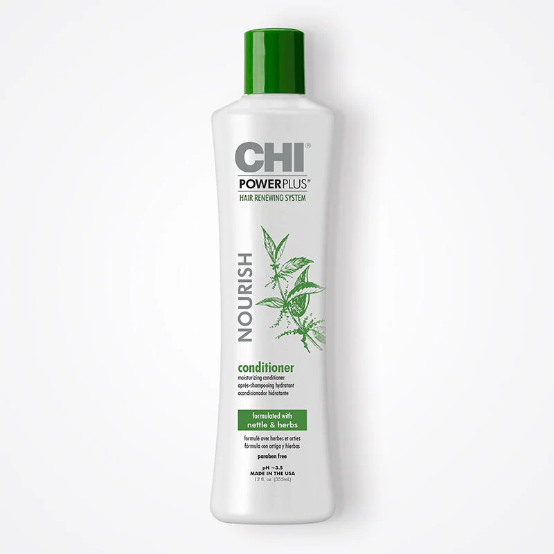 CHI Power Plus Après-Shampooing Nourish 355ml Conditioner Nutrition Intense Cheveux Affaiblis Chute