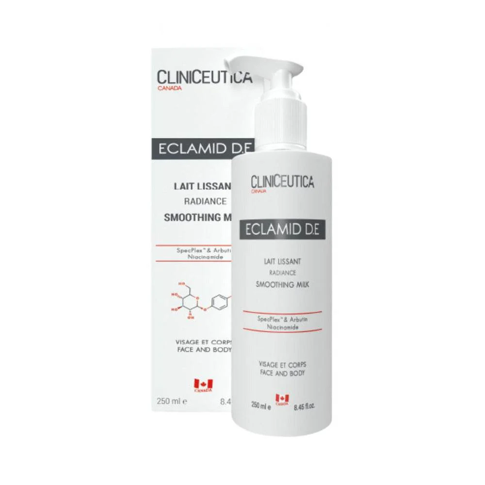 CLINICEUTICA Eclamid D.E Lait Lissant 250ml Lait Corps Éclaircissant Hydratant