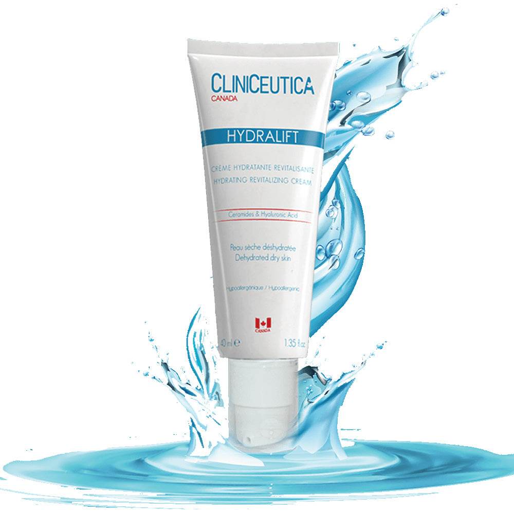 CLINICEUTICA Hydralift Crème Hydratante Revitalisante 40ml Acide Hyaluronique Raffermissante