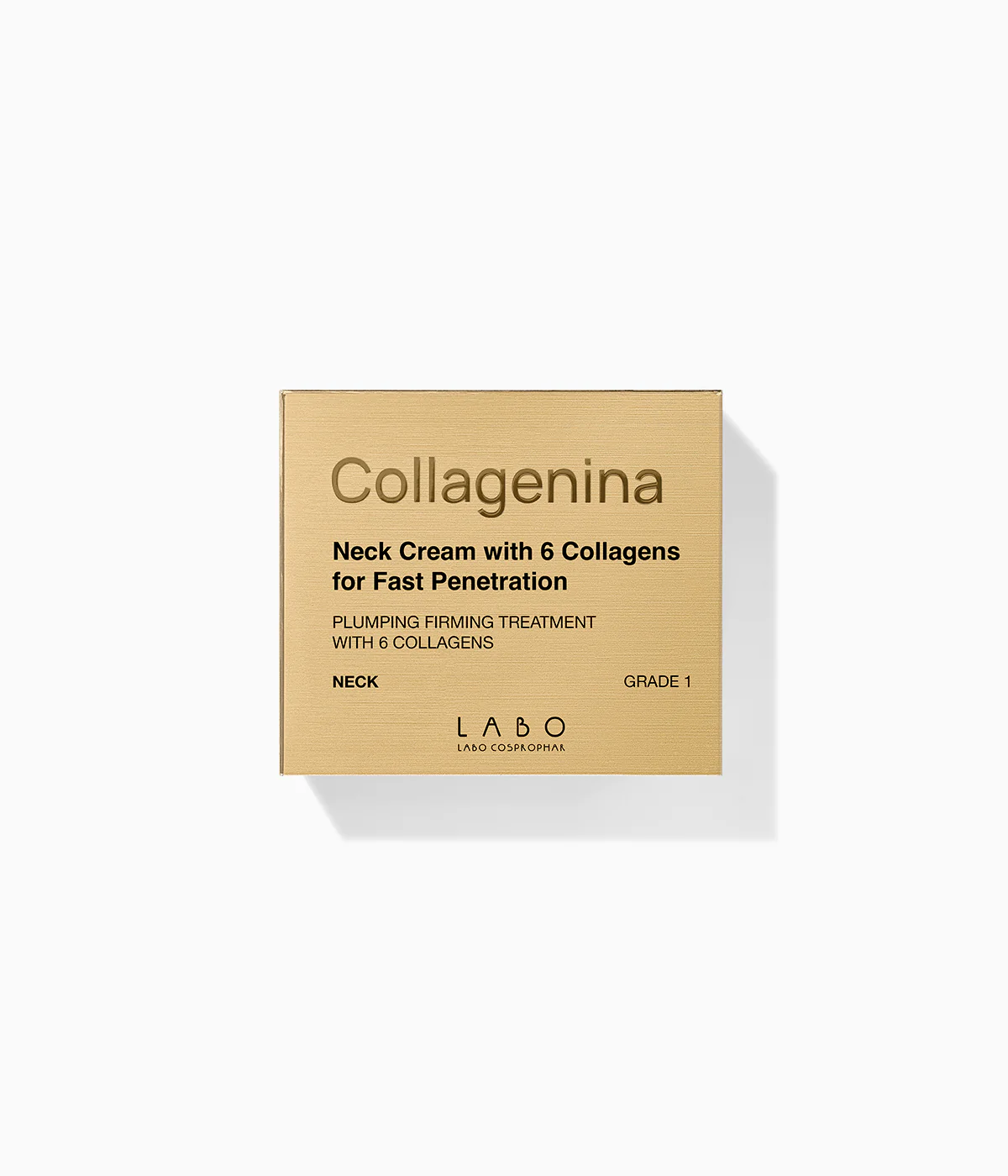 COLLAGENINA Neck Cream with 6 Collagens 50ml Grade 2 Crème Cou Décolleté Anti-Âge Collagène Fermeté Raffermissement - Image 3