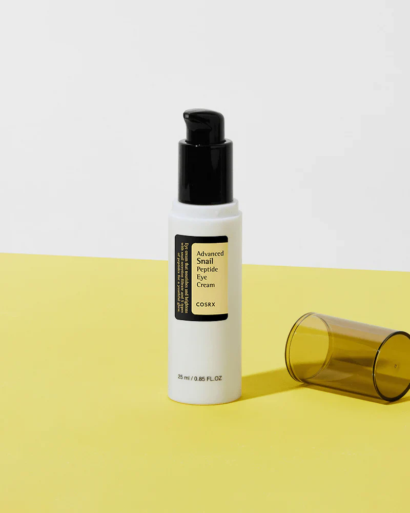 COSRX Advanced Snail Peptide Eye Cream 25ml Crème Contour Yeux Anti-Âge Peptides Snail Mucin Rides Cernes Hydratation - Image 3