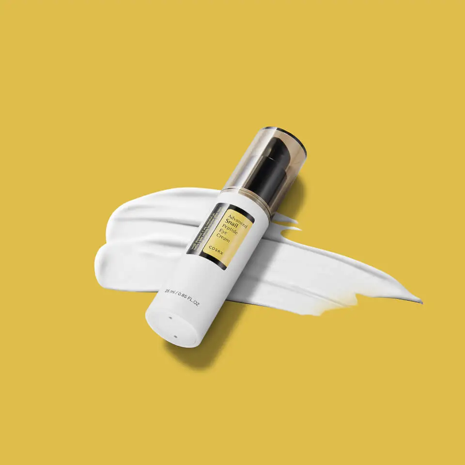 COSRX Advanced Snail Peptide Eye Cream 25ml Crème Contour Yeux Anti-Âge Peptides Snail Mucin Rides Cernes Hydratation - Image 5