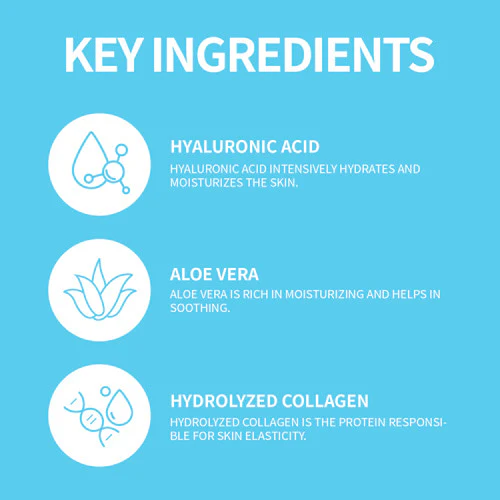 COXIR Ultra Hyaluronic Ampoule 50ml Sérum Hydratation Intense Multi-Poids Moléculaire Repulpant Anti-Rides K-Beauty - Image 3