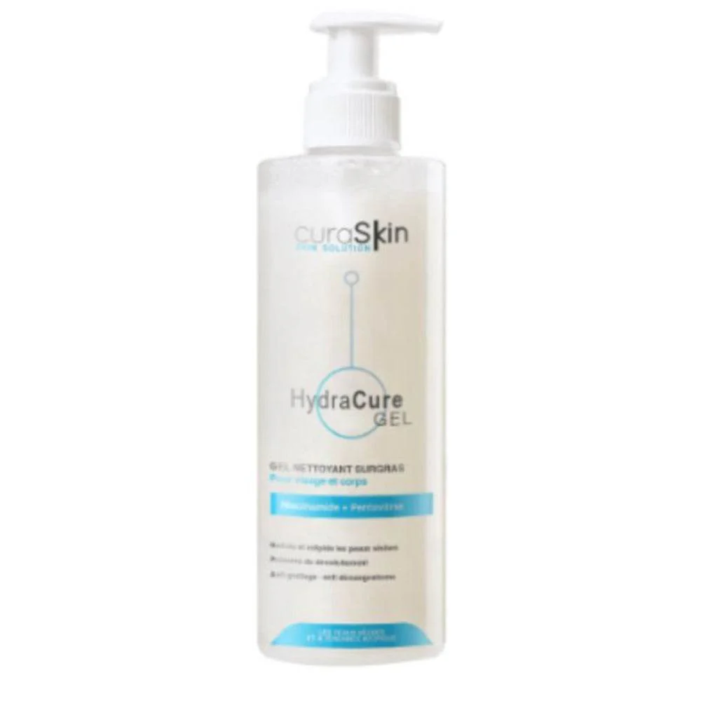 Curaskin Hydracure Gel Nettoyant Surgras 200ml