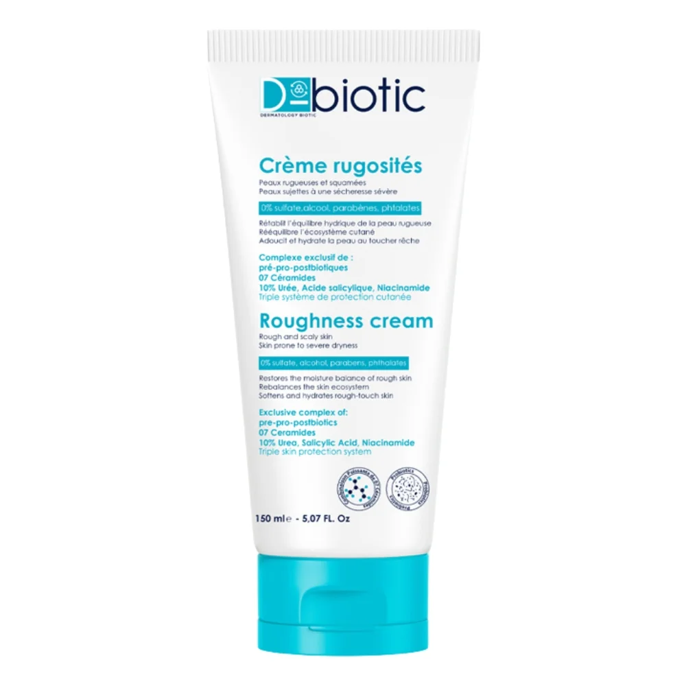 D-BIOTIC Crème Rugosités 150ml Soin Corps Peaux Rugueuses Kératose Pilaire Probiotiques