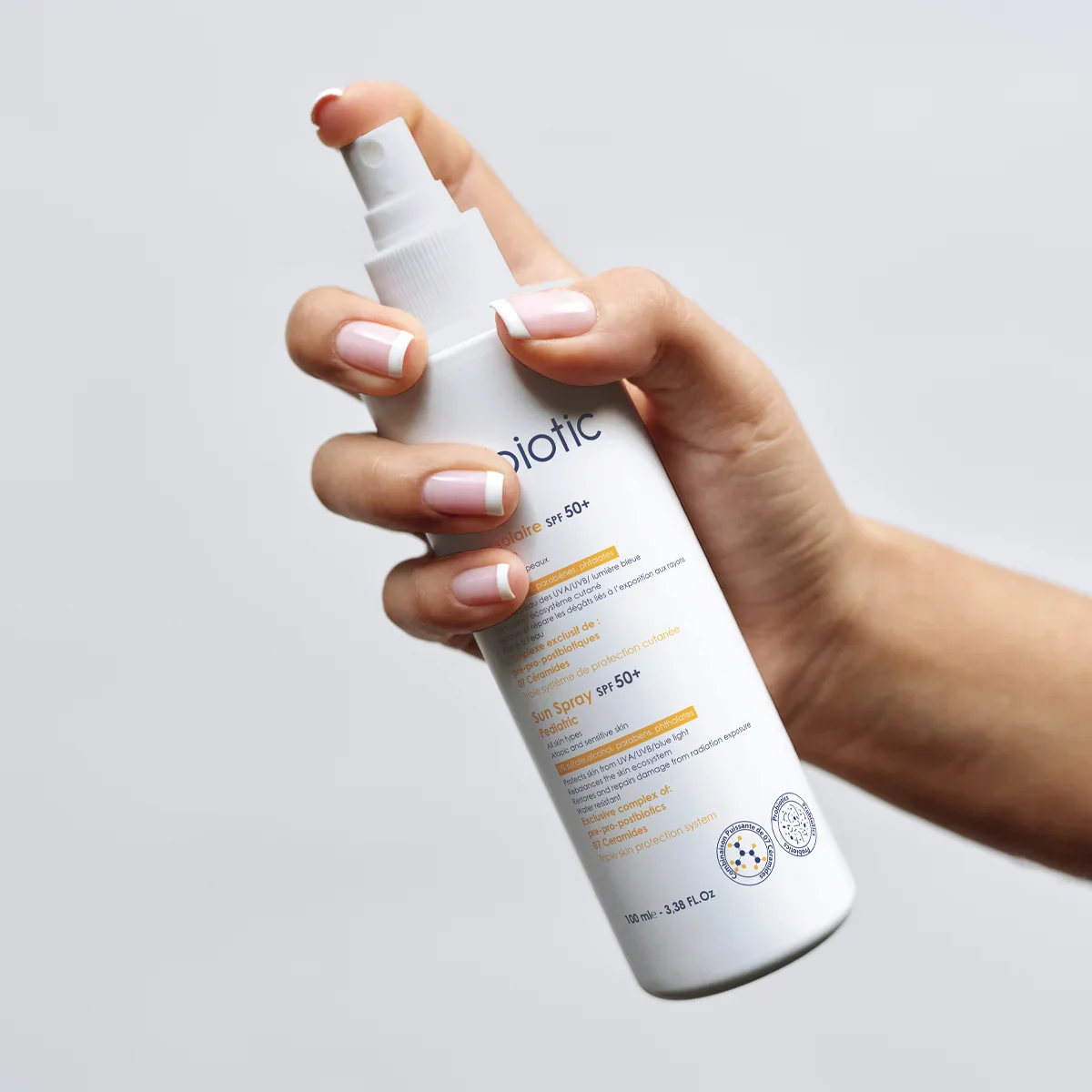 D-BIOTIC Spray Solaire Pédiatrique 100ml Protection Solaire Bébé Enfant Probiotiques SPF50+ - Image 3