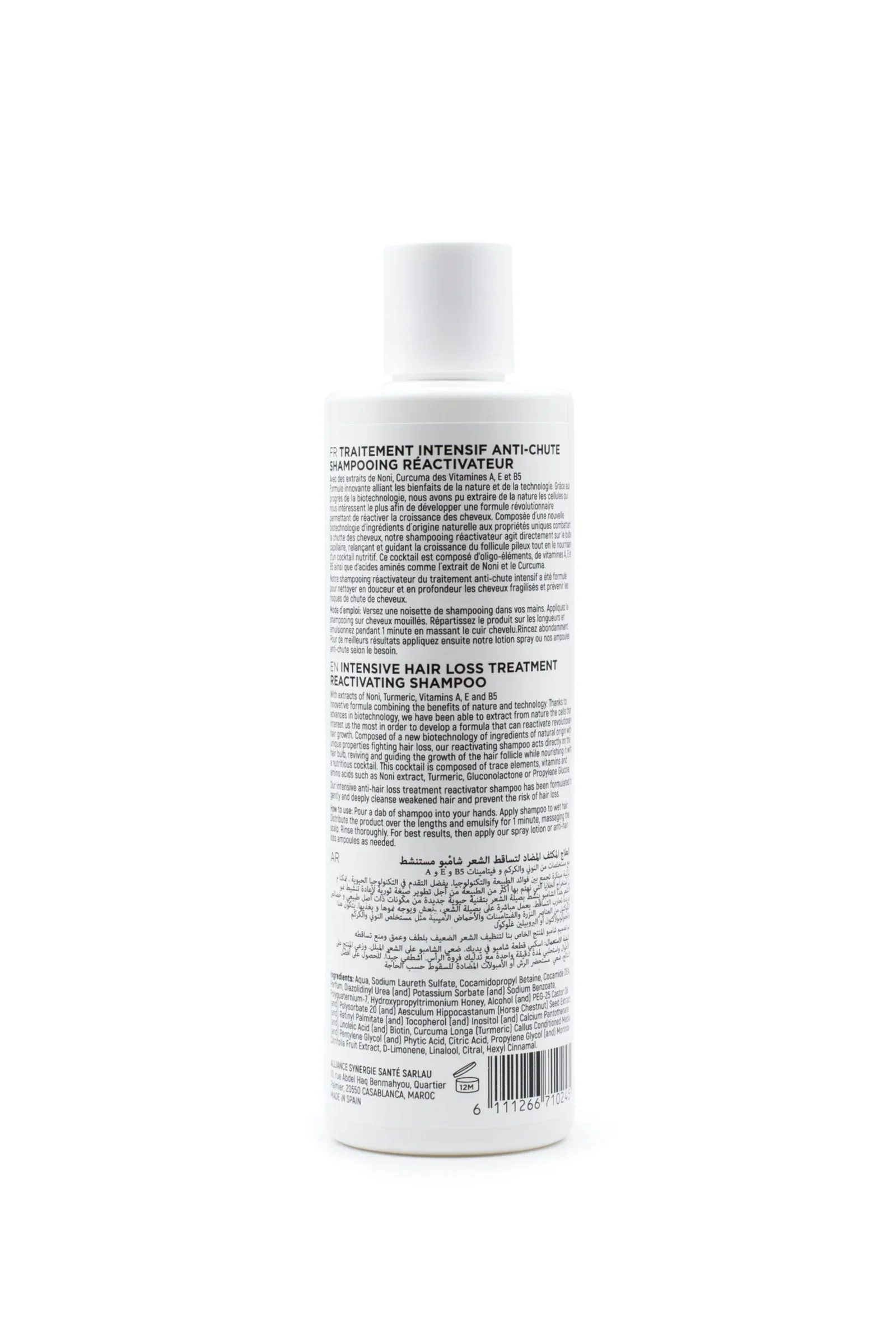 D-CAP Shampooing Anti-Chute 250ml Fortifiant Stimulant Croissance Cheveux Clairsemés Tous Types Cheveux - Image 2