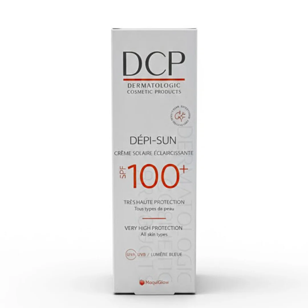 DCP Depi Sun SPF100+ 50ml Crème Solaire Très Haute Protection Peaux Sensibles Dépigmentante
