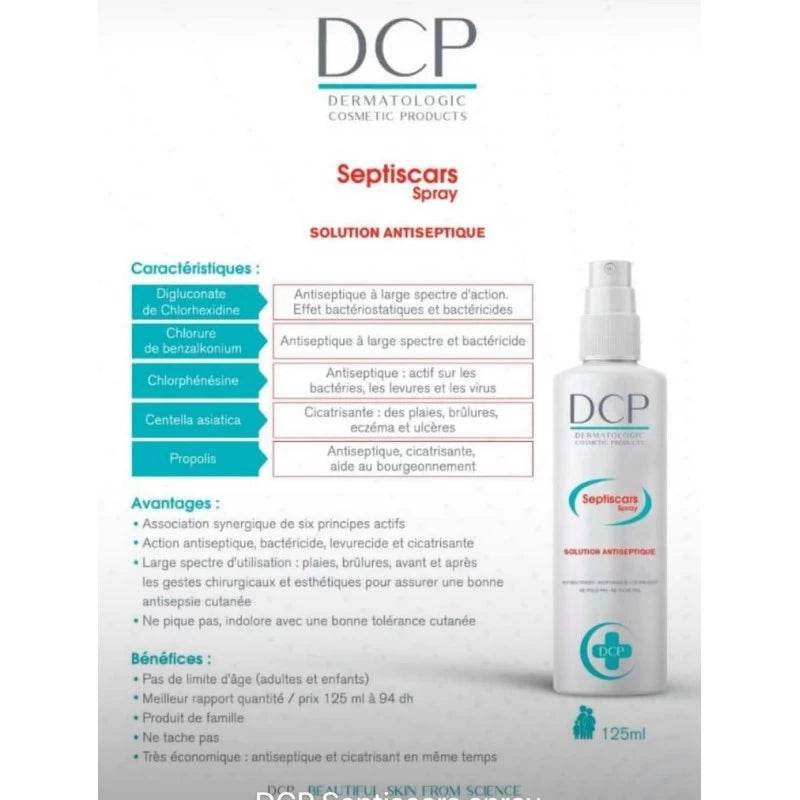 DCP Septiscars Spray Antiseptique 125ml - Image 2
