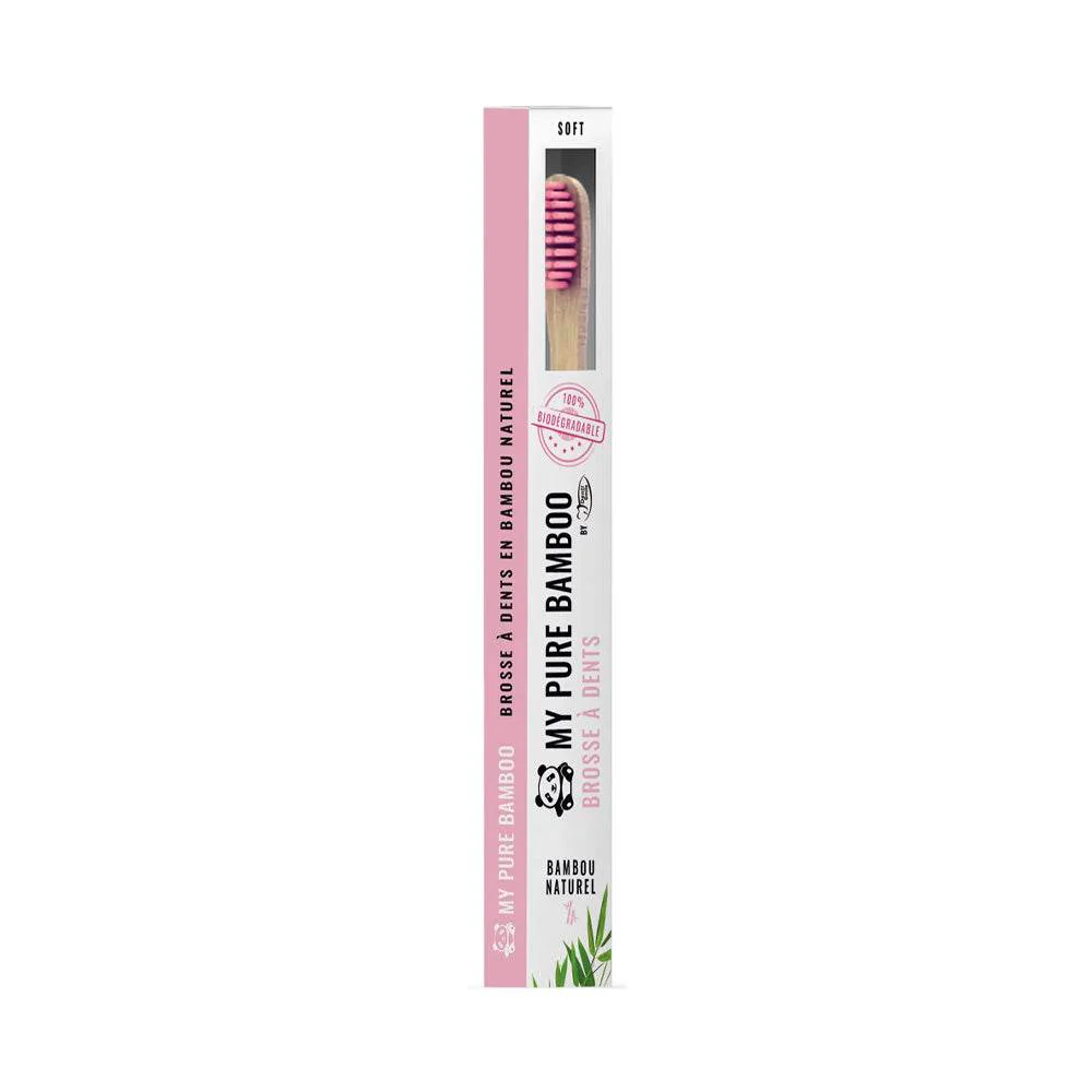 Denti-smile brosse à dents bambou Medium - Image 2