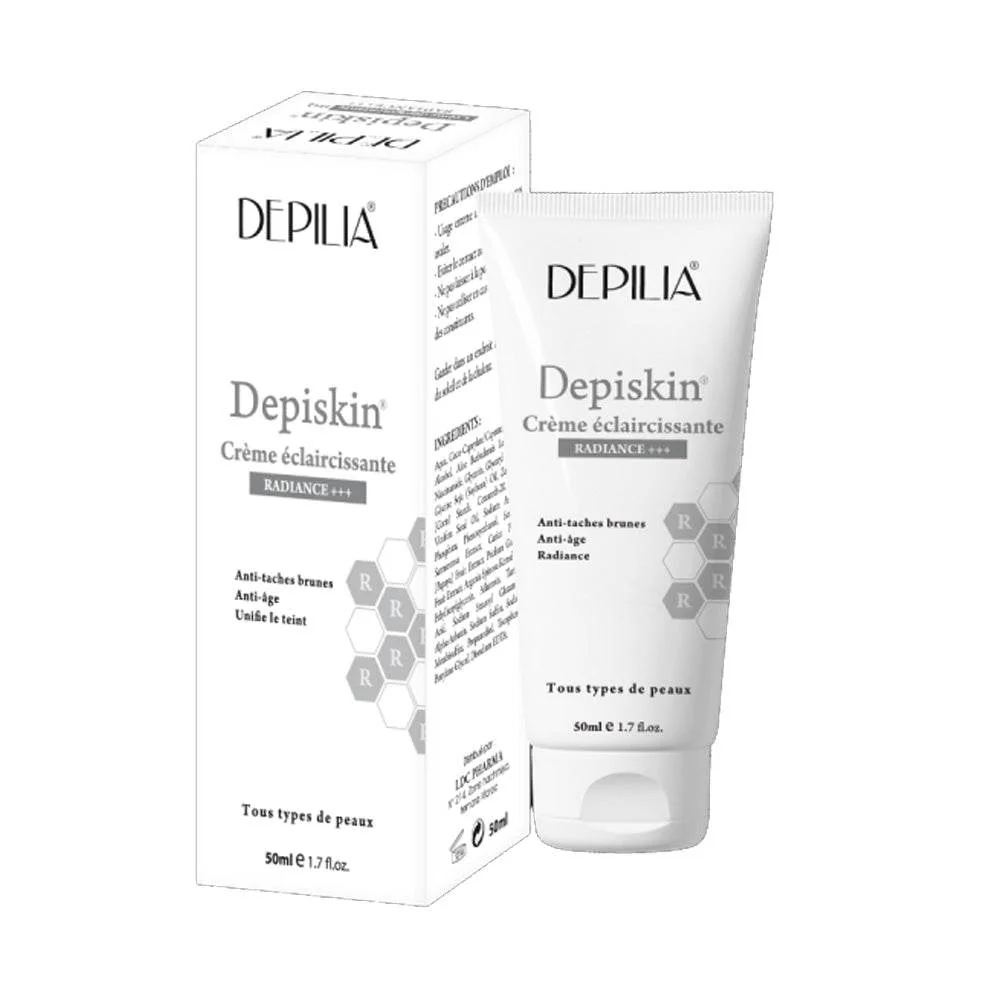 Depilia Depiskin Crème Eclaircissant Radiance 50ml