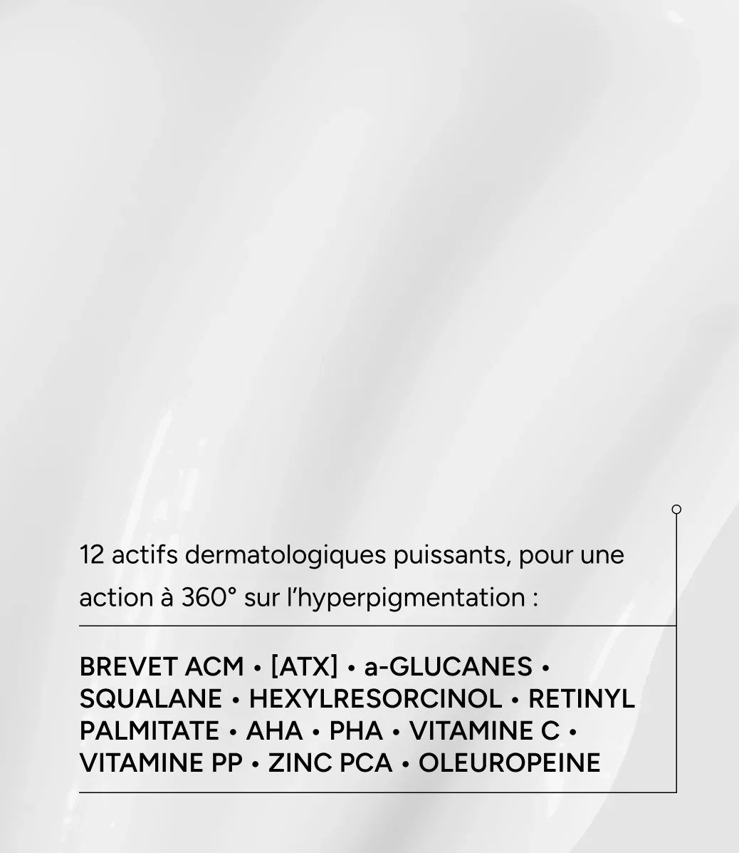 ACM DÉPIWHITE Sérum Concentré Intensif Anti-Taches 30ml Éclaircissant Lumineux Hyperpigmentation + Écran Solaire SPF50+ - Image 3