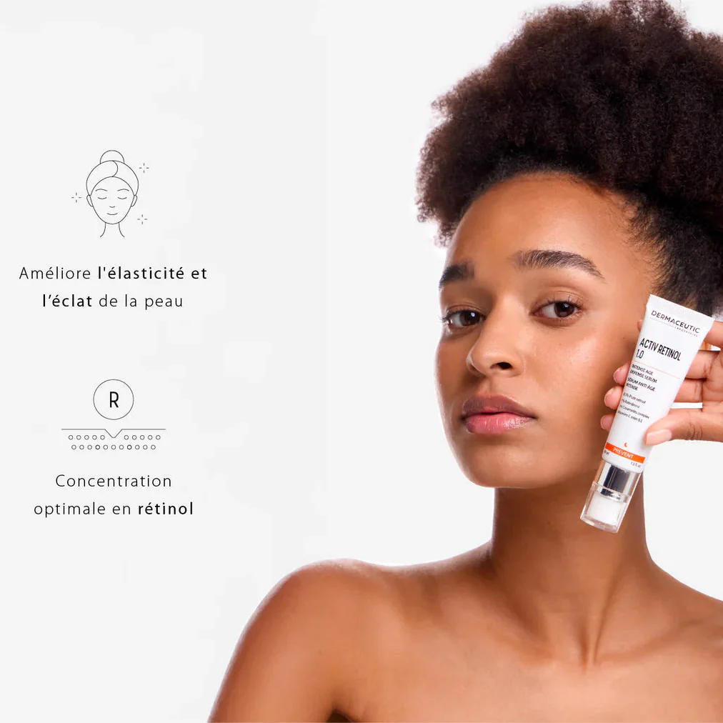 DERMACEUTIC Activ Retinol 1.0 30ml Sérum Anti-Âge Rétinol Pur 1.0% Intensif Rides Raffermissement - Image 5