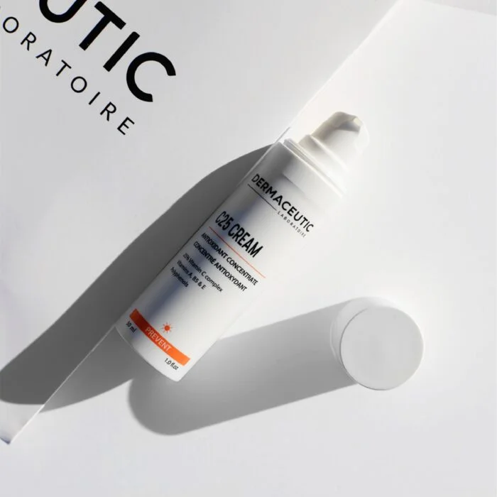 DERMACEUTIC C25 Crème 30ml - Crème Vitamine C 25% Éclat Anti-Âge - Image 3