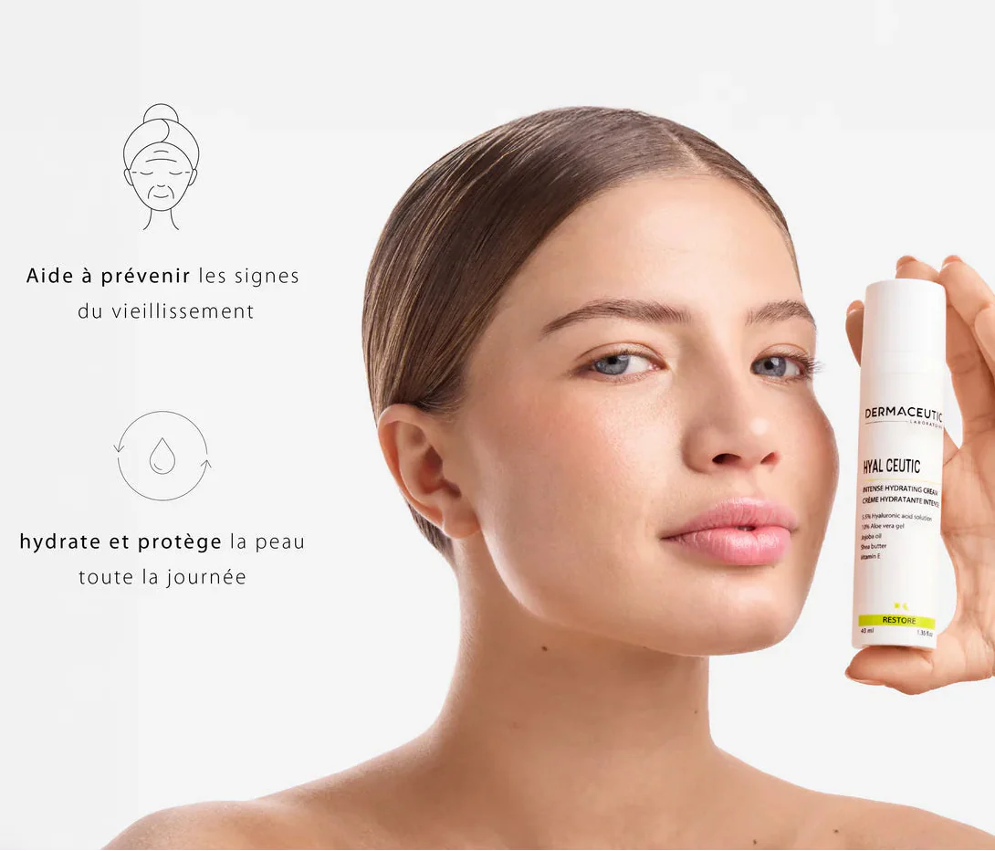 DERMACEUTIC Hyal Ceutic 40ml - Crème Hydratante Intense Acide Hyaluronique - Image 3