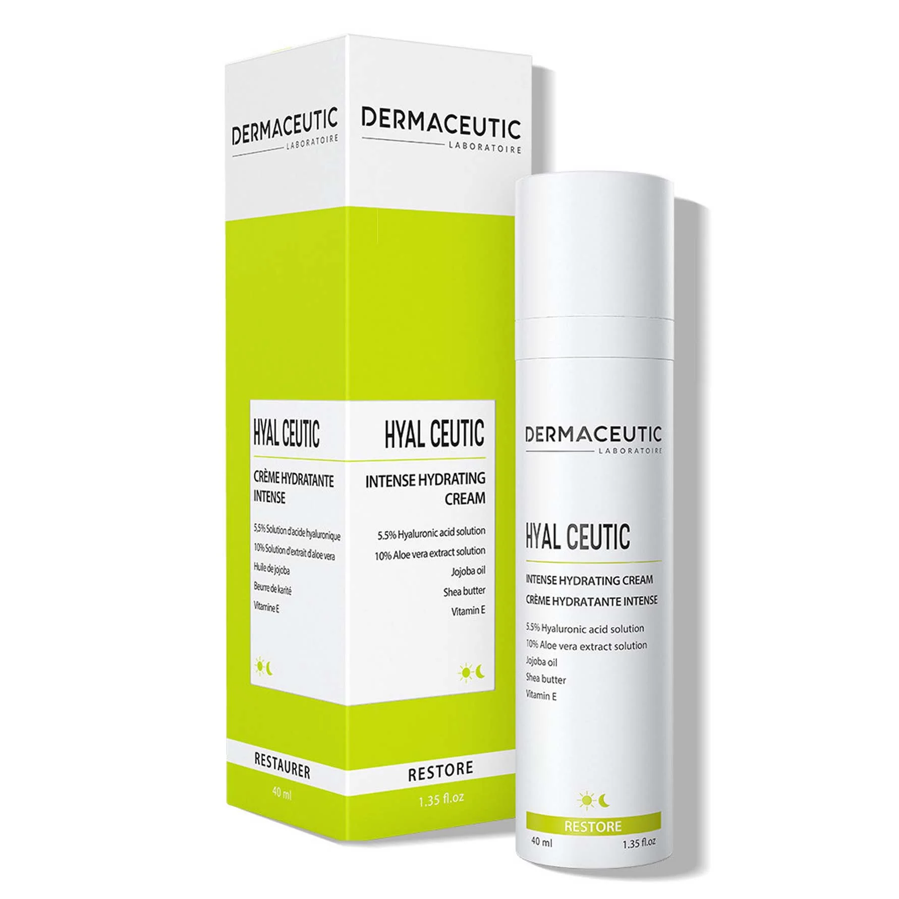 DERMACEUTIC Hyal Ceutic 40ml - Crème Hydratante Intense Acide Hyaluronique - Image 5