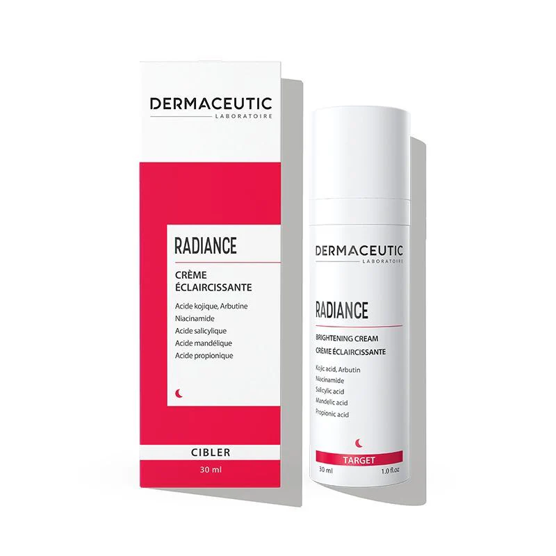 DERMACEUTIC Radiance 30ml Crème Eclaircissante Anti-Taches Eclat Unification Teint - Image 2