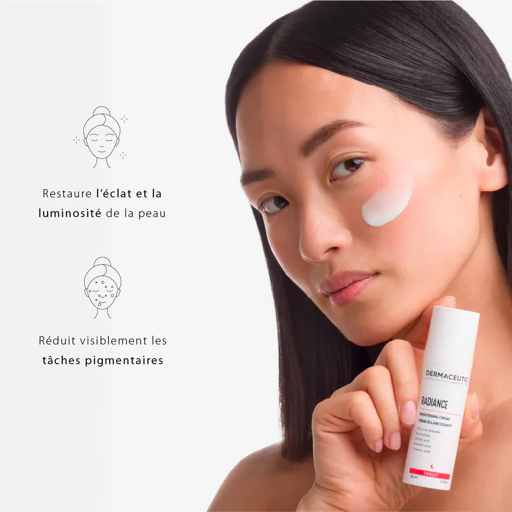 DERMACEUTIC Radiance 30ml Crème Eclaircissante Anti-Taches Eclat Unification Teint - Image 5