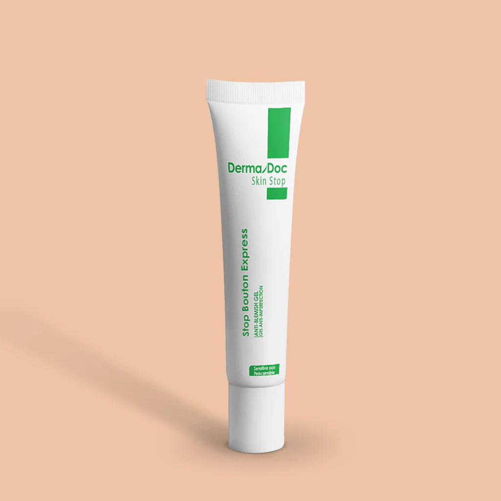 DERMADOC Stop Bouton Express 15ml + Crème Éclaircissante 50ml Offerte Anti-Imperfections Ciblé Peaux Acnéiques - Image 3