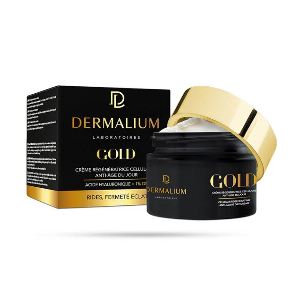 Dermalium Gold Crème Régénératrice Cellulaire Anti-Âge Du Jour 50ml