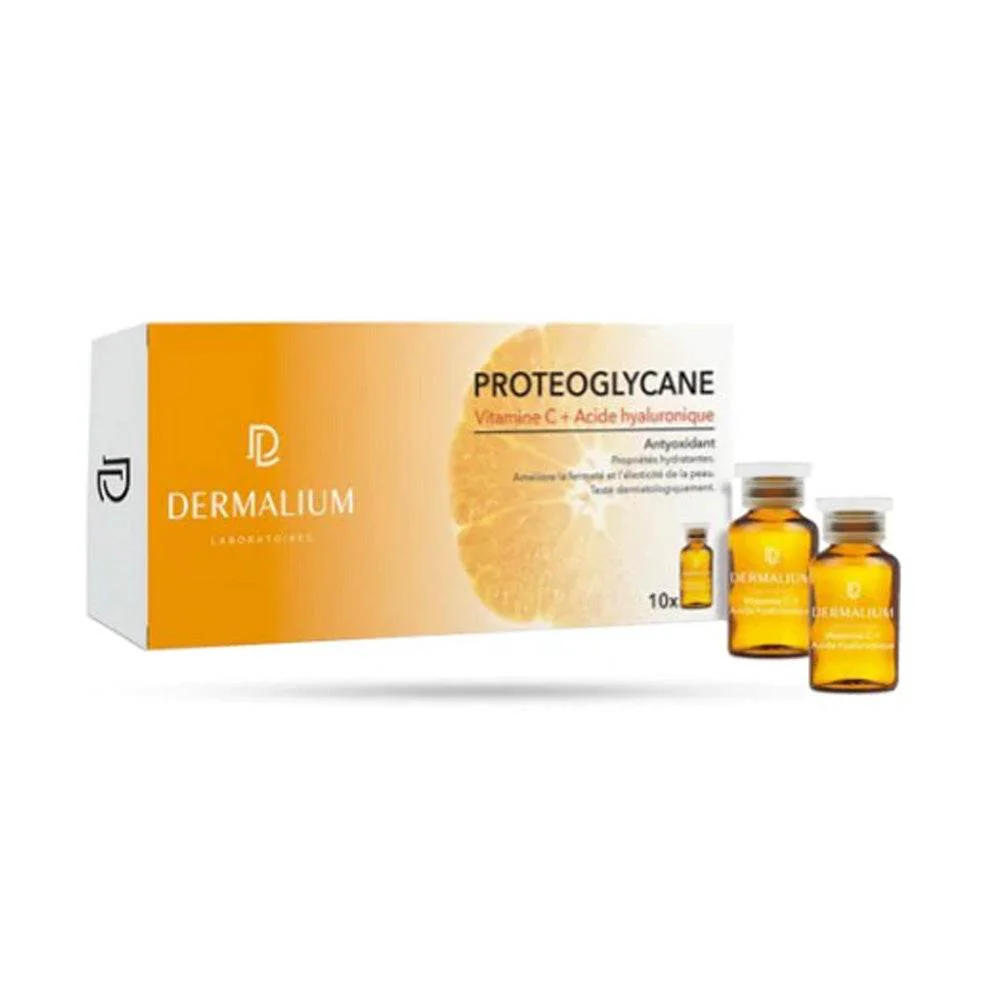 Dermalium Proteoglycane Vitamine C+A.H 10 Ampoules*2ml