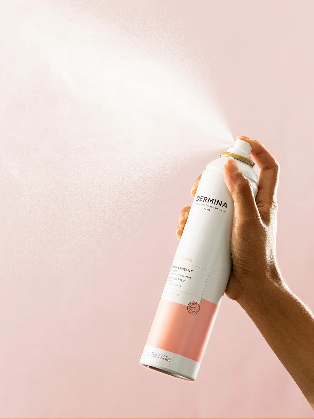 DERMINA Sensélina Spray Apaisant Peaux Intolérantes 250ml Eau Thermale Apaisante Anti-Rougeurs Hydratante - Image 4
