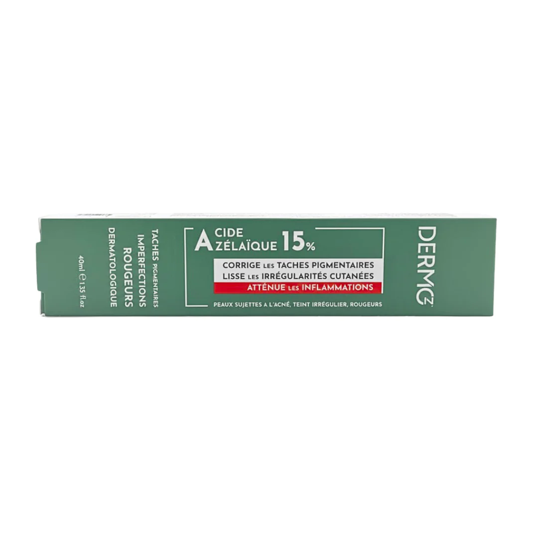 DERMOZ Crème Anti-Taches Acide Azélaïque 15% 40ml Réduit Taches Unifie Teint