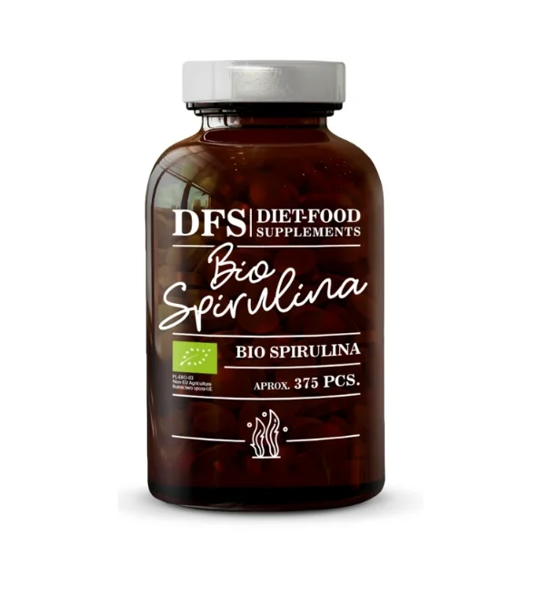DIET FOOD Spiruline 400mg 375 Comprimés Complément Alimentaire Bio Superfood Naturel Vitalité