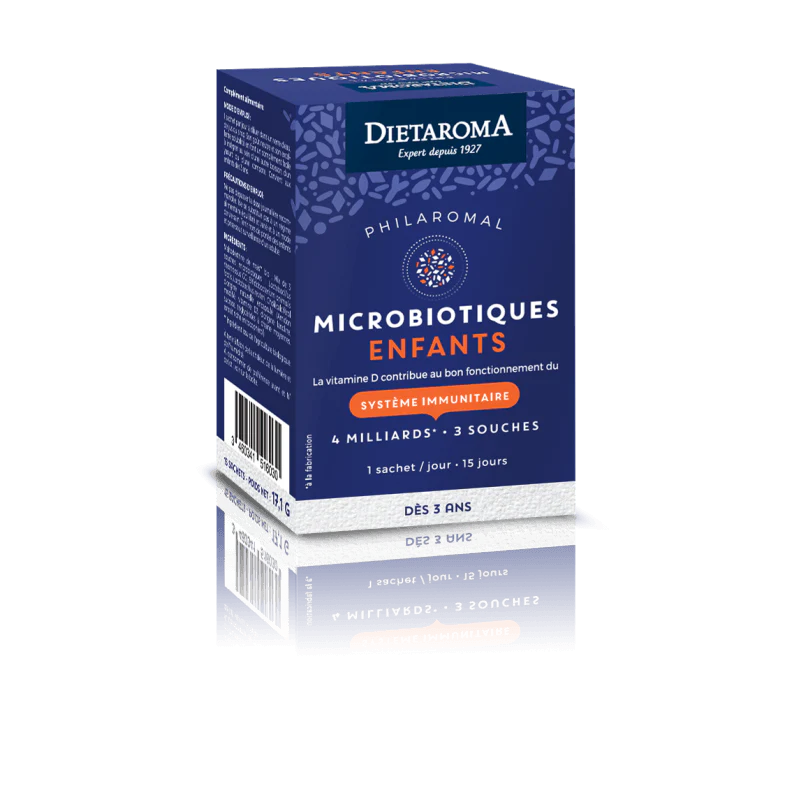 Dietaroma Probiotiques Enfants 15 Sachets 4 Mrd UFC Flore Intestinale Immunité