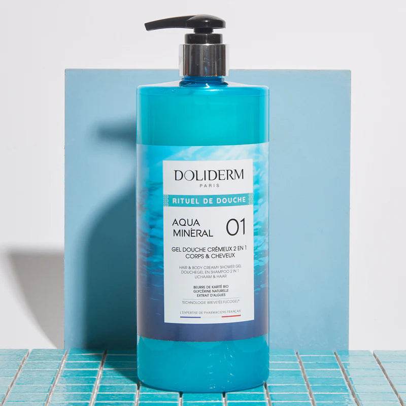 Doliderm Gel Douche 01 Aqua minerale 1L - Image 2